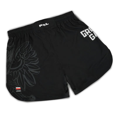 Lehké MMA Šortky Fukutsu Polsko 3.0 (Černý)