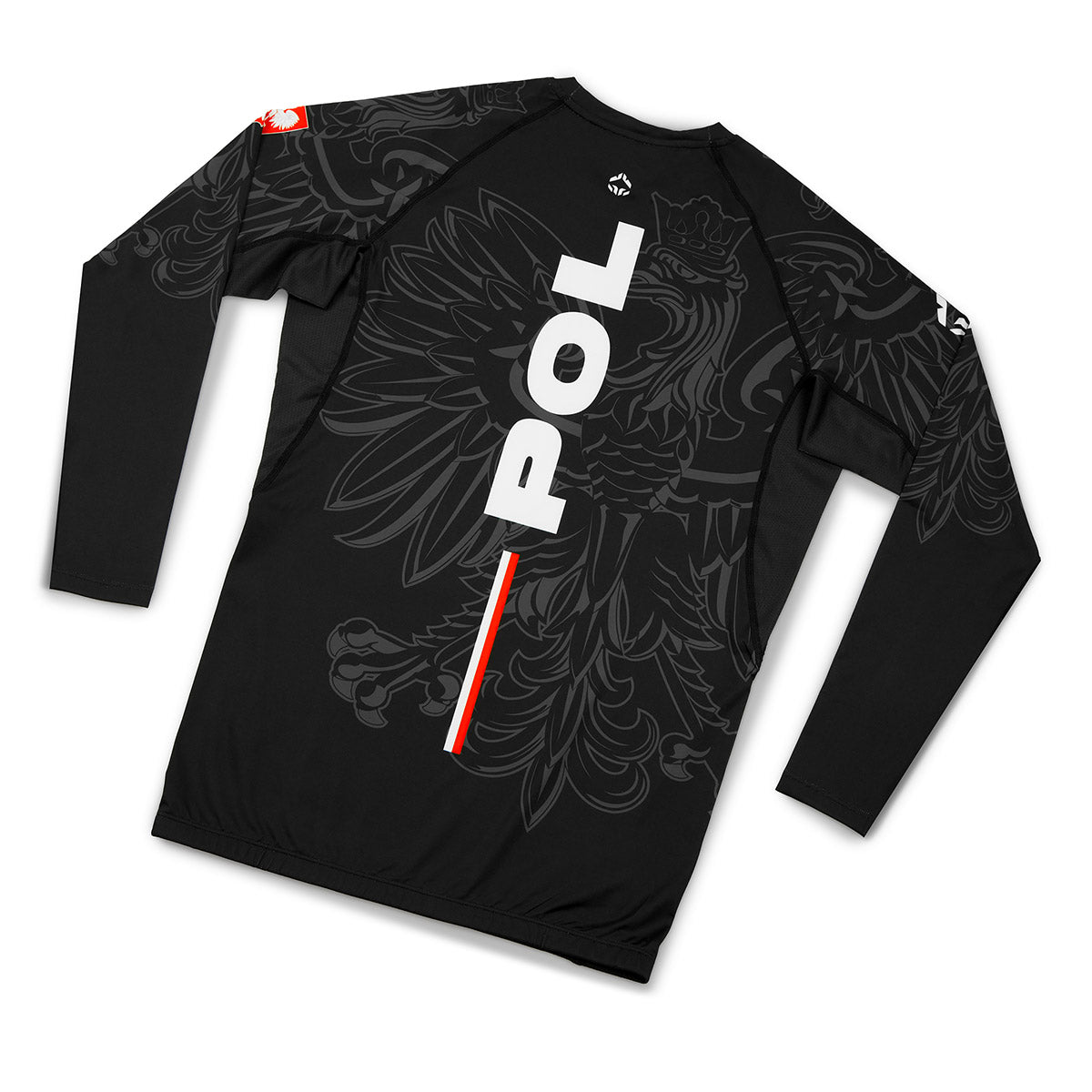 Rashguard Polsko 3.0 dlouhý rukáv (Černá)