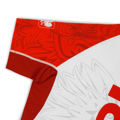 Rashguard Polsko 3.0 krátký rukáv (Bílá)