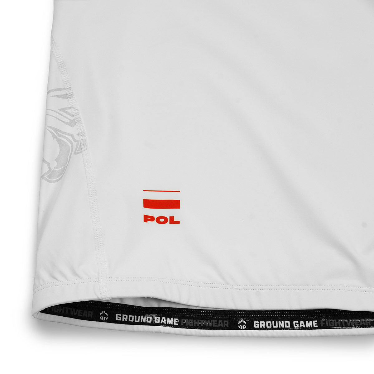 Rashguard Polsko 3.0 krátký rukáv (Bílá)