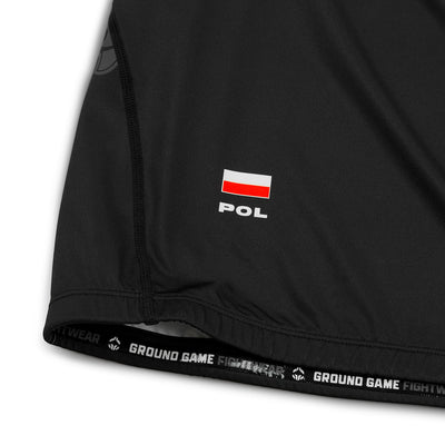 Rashguard Polsko 3.0 dlouhý rukáv (Černá)