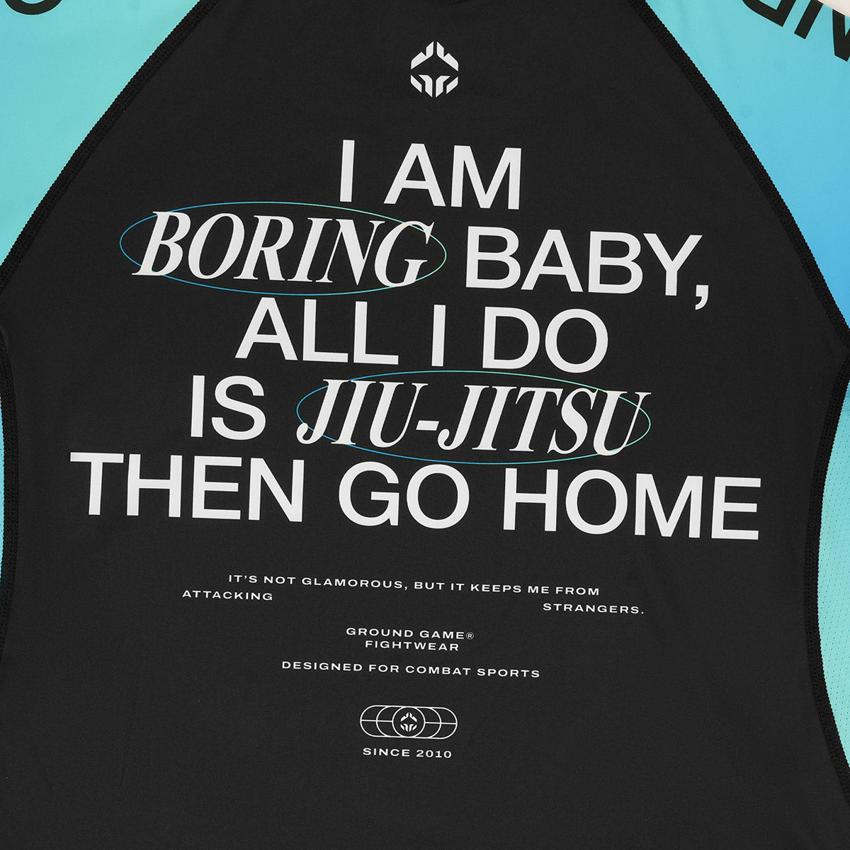 Rashguard Born 2 Bore s krátkým rukávem