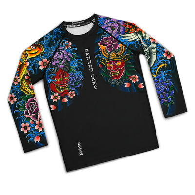 Dětský rashguard Bushido 4.0 s dlouhým rukávem