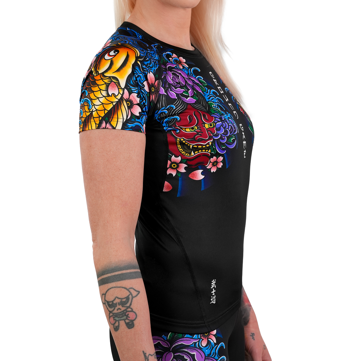 Dámský rashguard Bushido 4.0 s krátkým rukávem