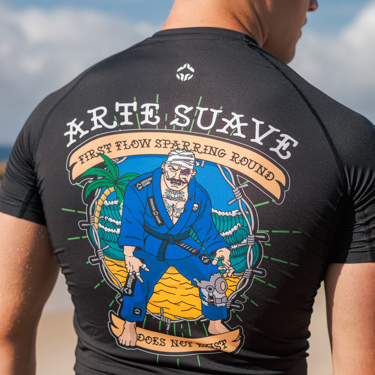 Rashguard Injury Collector s krátkým rukávem