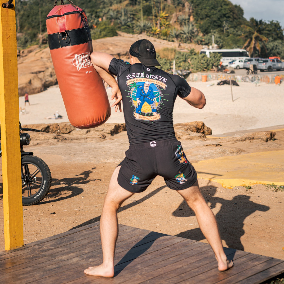 Lehké MMA šortky Injury Collector