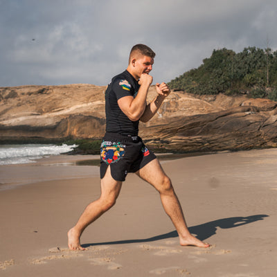 Lehké MMA šortky Injury Collector