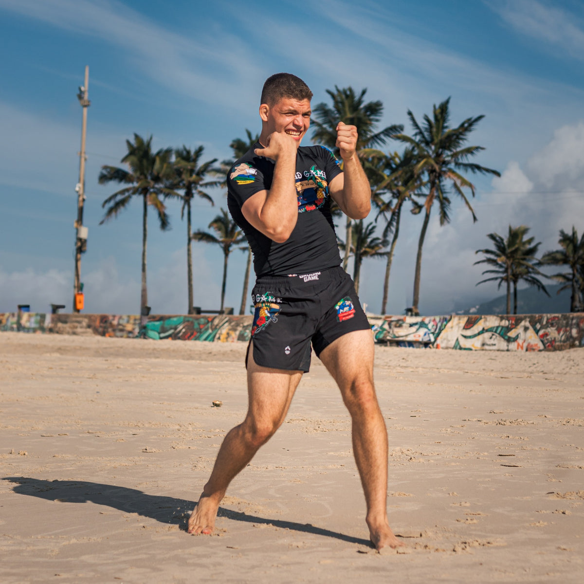 Lehké MMA šortky Injury Collector