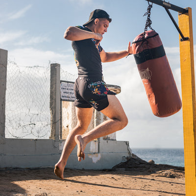 Lehké MMA šortky Injury Collector