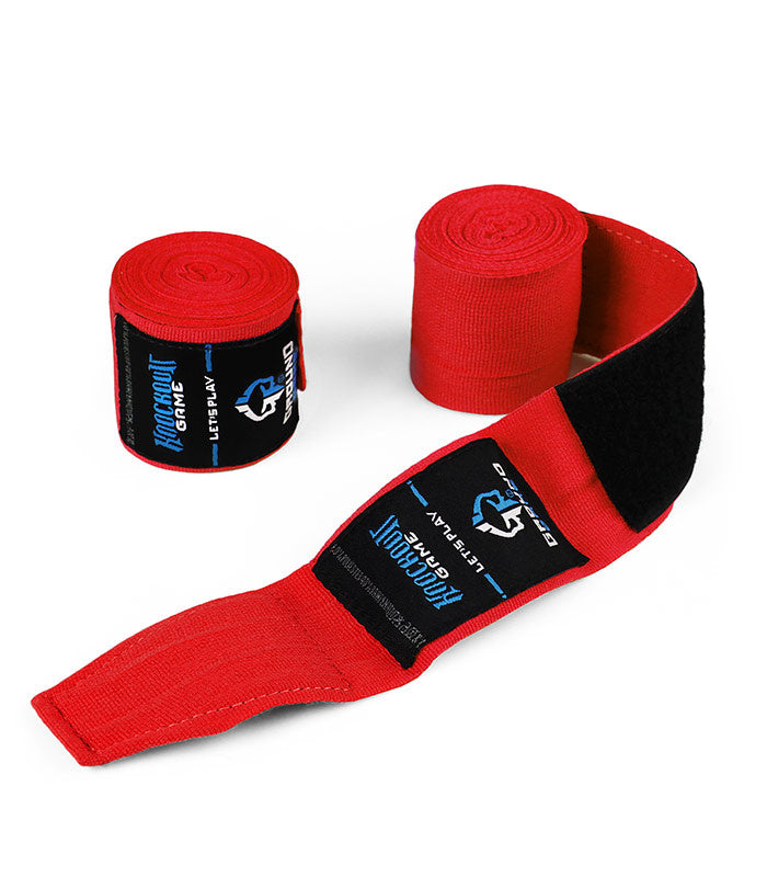 Boxerské bandáže / omotávky 2,5 m Classic (červené)