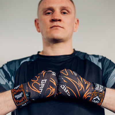 Boxerské bandáže / omotávky 4 m Flames