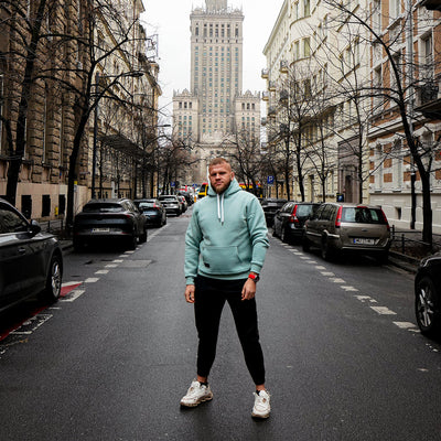 Mikina s kapucí Minimal 2.0 (rozmarýnová)