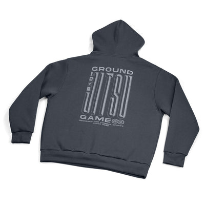 Oversize mikina s kapucí Jitsu (Antracitová)