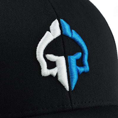 Dětská kšiltovka Logo 3D (černá)