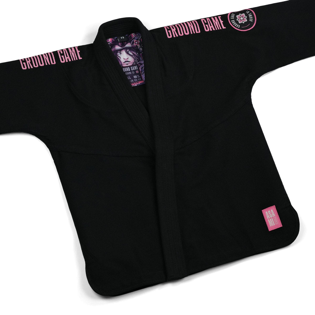 Dámské kimono / gi na BJJ Asami (černé)