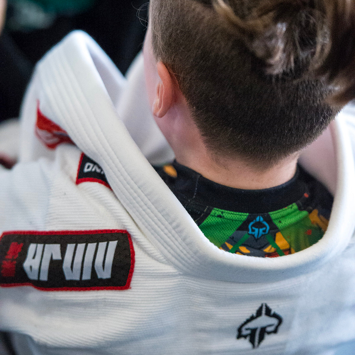 Dětské GI na BJJ Ninja (bílé) + pásek ZDARMA
