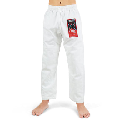 Dětské GI na BJJ Ninja (bílé) + pásek ZDARMA