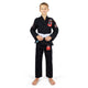 Dětské GI na BJJ Ninja (černé) + pásek ZDARMA