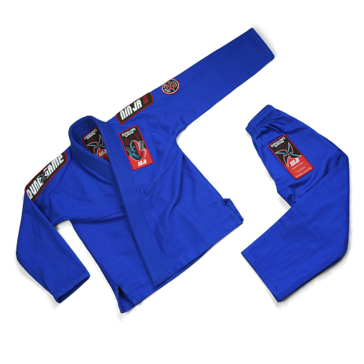Dětské BJJ GI Ninja (modré) + PÁSEK ZDARMA