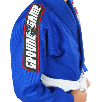 Dětské BJJ GI Ninja (modré) + PÁSEK ZDARMA