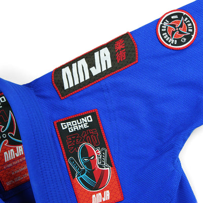 Dětské BJJ GI Ninja (modré) + PÁSEK ZDARMA