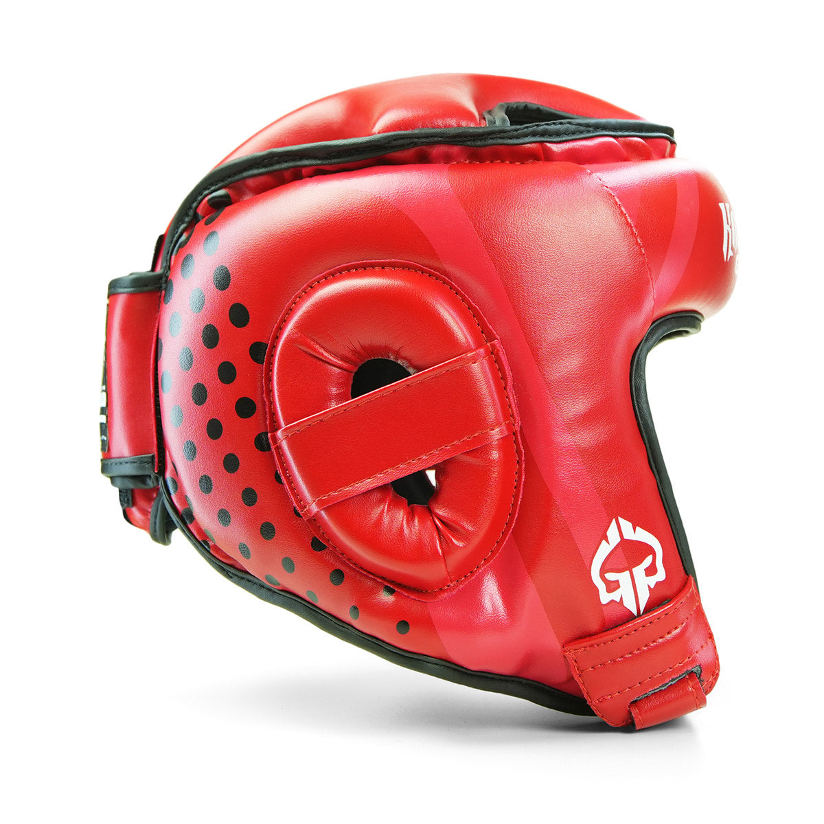 Turnajová boxerská přilba Cyborg (červená)