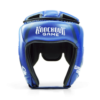 Turnajová boxerská přilba Cyborg (modrá)