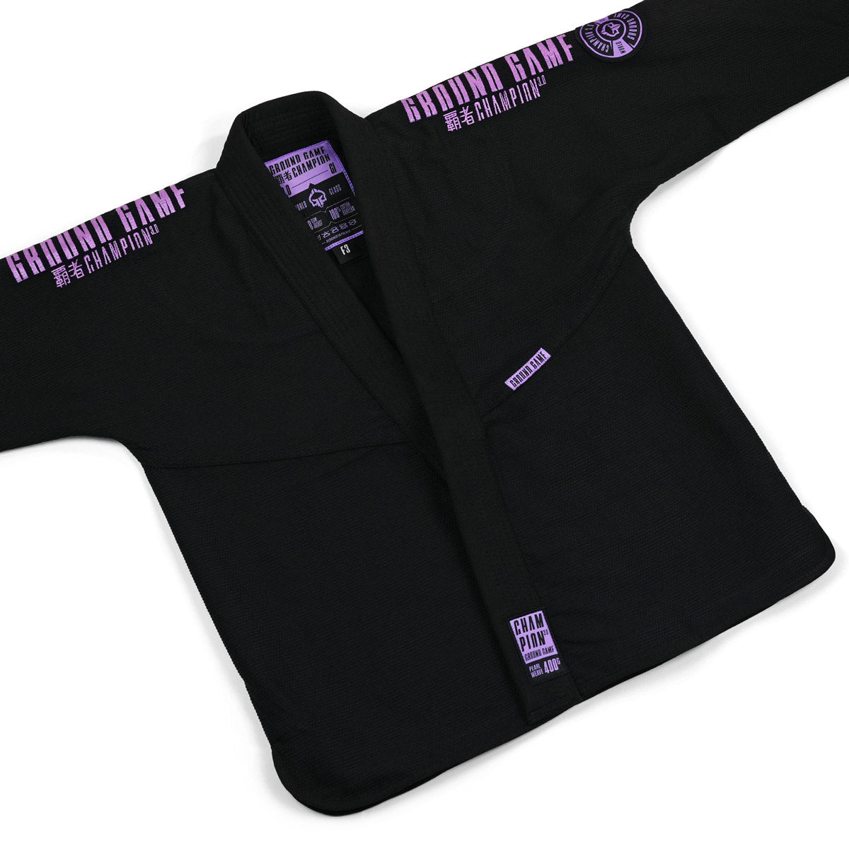 Dámské BJJ kimono/GI Champion 3.0 Lavender (černé) + pásek ZDARMA