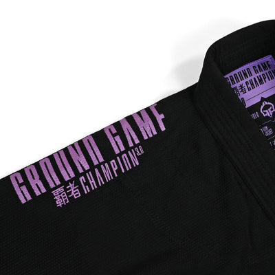 Dámské BJJ kimono/GI Champion 3.0 Lavender (černé) + pásek ZDARMA
