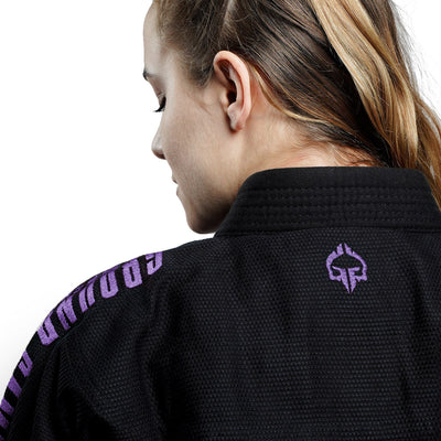 Dámské BJJ kimono/GI Champion 3.0 Lavender (černé) + pásek ZDARMA
