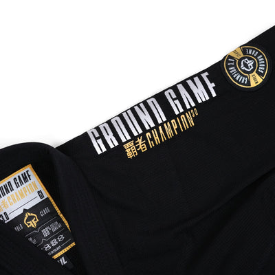 Kimono / gi na BJJ Champion 3.0 (černé) + pásek ZDARMA
