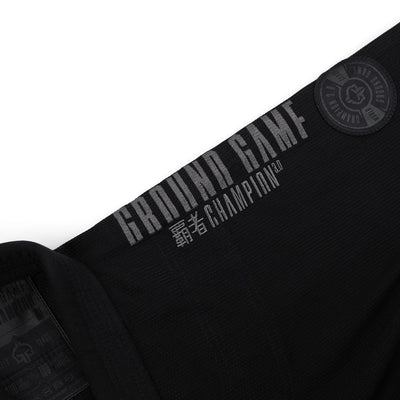 Kimono / gi na BJJ Champion 3.0 Shadow (černé) + pásek ZDARMA