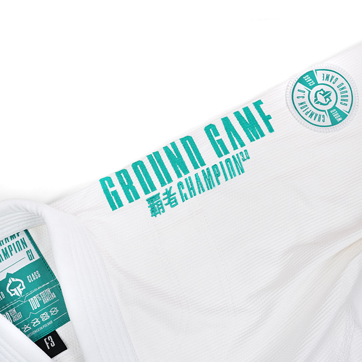 Dámské BJJ kimono/gi Champion 3.0 Mint (bílé) + pásek ZDARMA