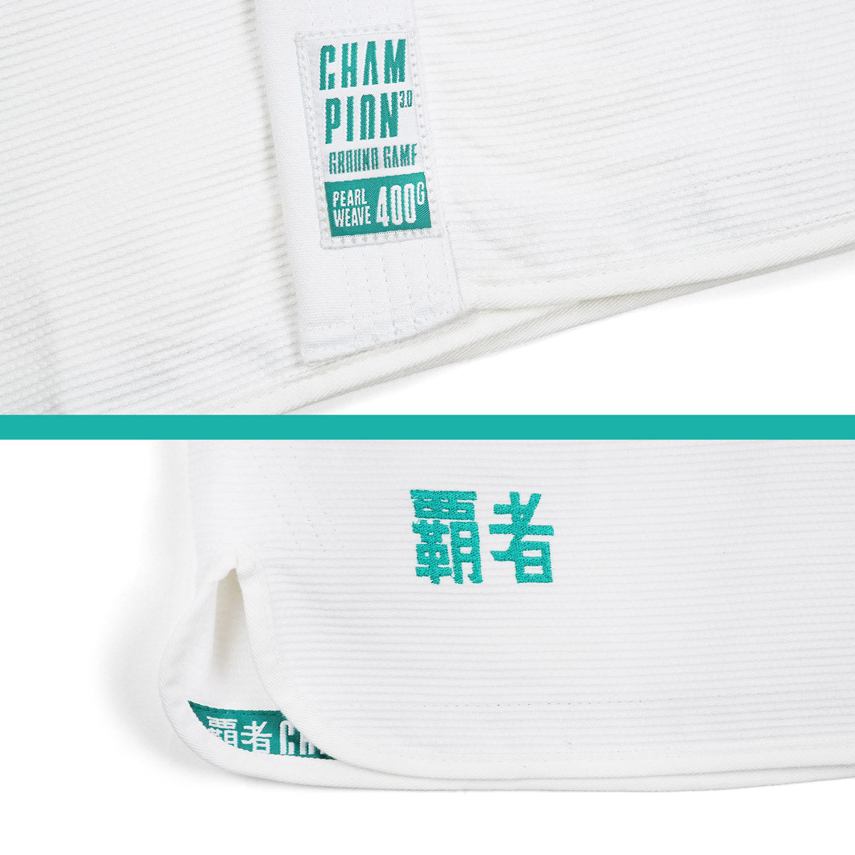 Dámské BJJ kimono/gi Champion 3.0 Mint (bílé) + pásek ZDARMA