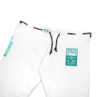 Dámské BJJ kimono/gi Champion 3.0 Mint (bílé) + pásek ZDARMA