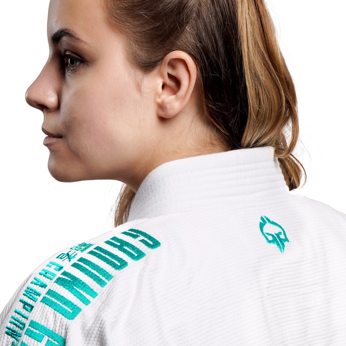 Dámské BJJ kimono/gi Champion 3.0 Mint (bílé) + pásek ZDARMA