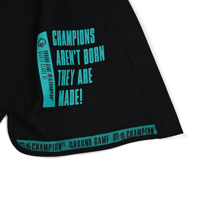Dámské BJJ kimono/gi Champion 3.0 Mint (černé) + pásek ZDARMA