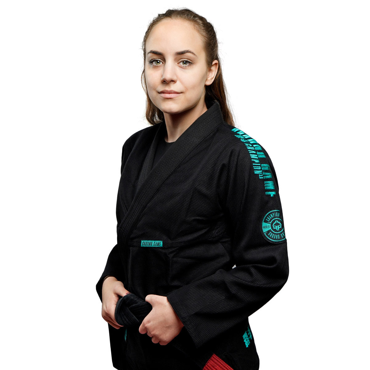 Dámské BJJ kimono/gi Champion 3.0 Mint (černé) + pásek ZDARMA