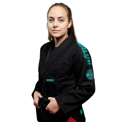Dámské BJJ kimono/gi Champion 3.0 Mint (černé) + pásek ZDARMA