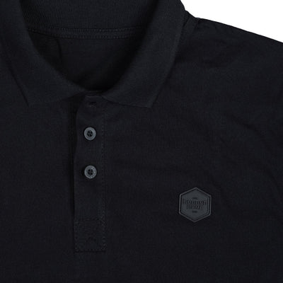Polo tričko Label (černé)