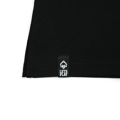 Polo tričko Label (černé)