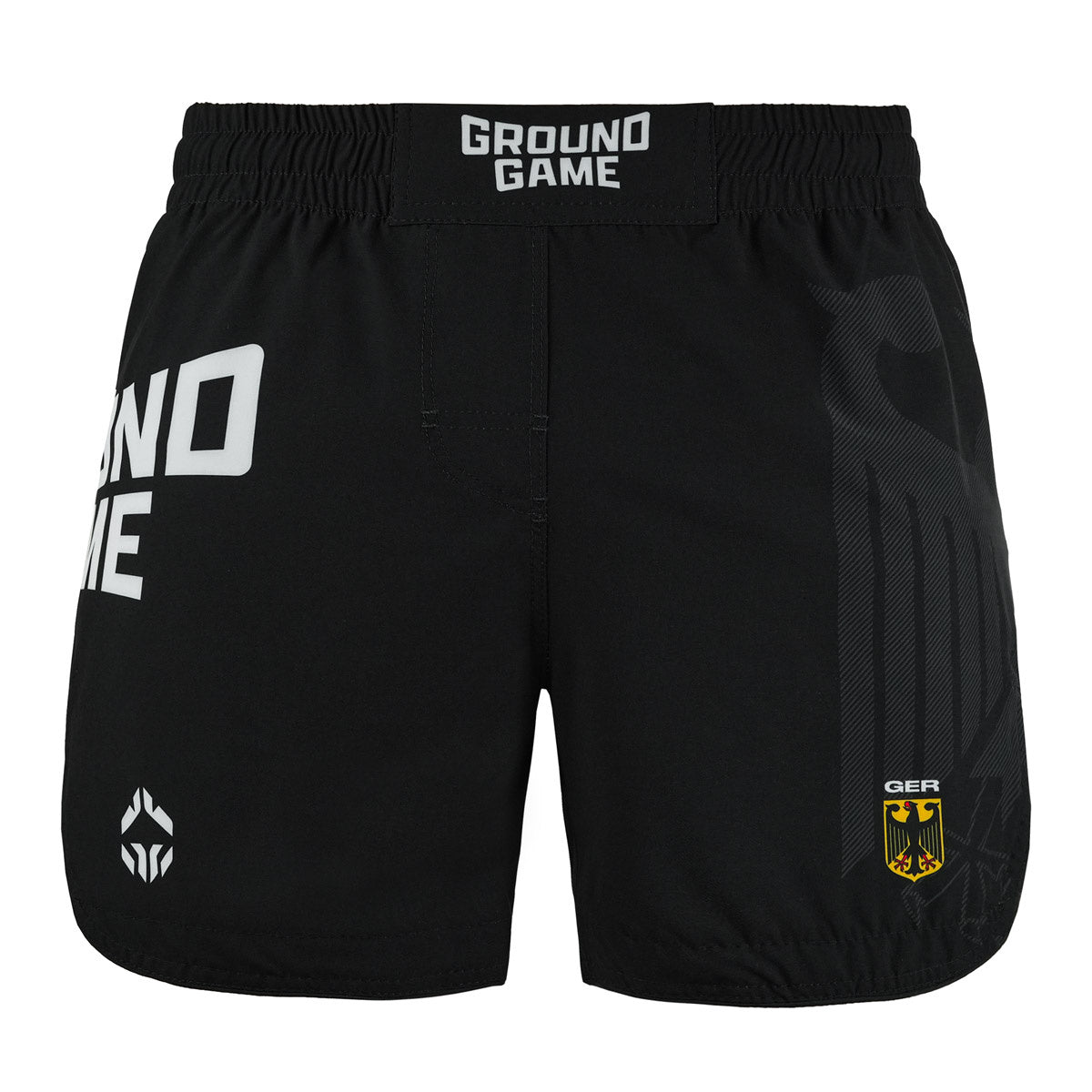 Lehké MMA šortky Německo (černé)
