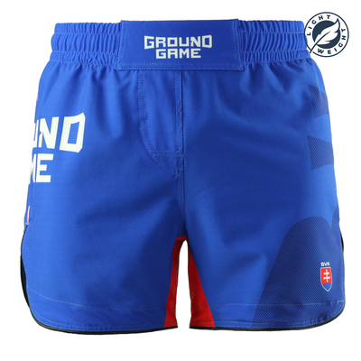 Lehké MMA šortky Slovensko (modré)