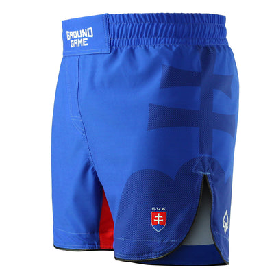Lehké MMA šortky Slovensko (modré)