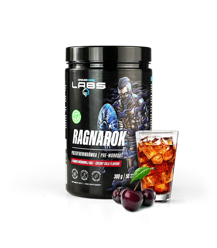 Předtréninkovka Ragnarok (višňová cola) 300 g