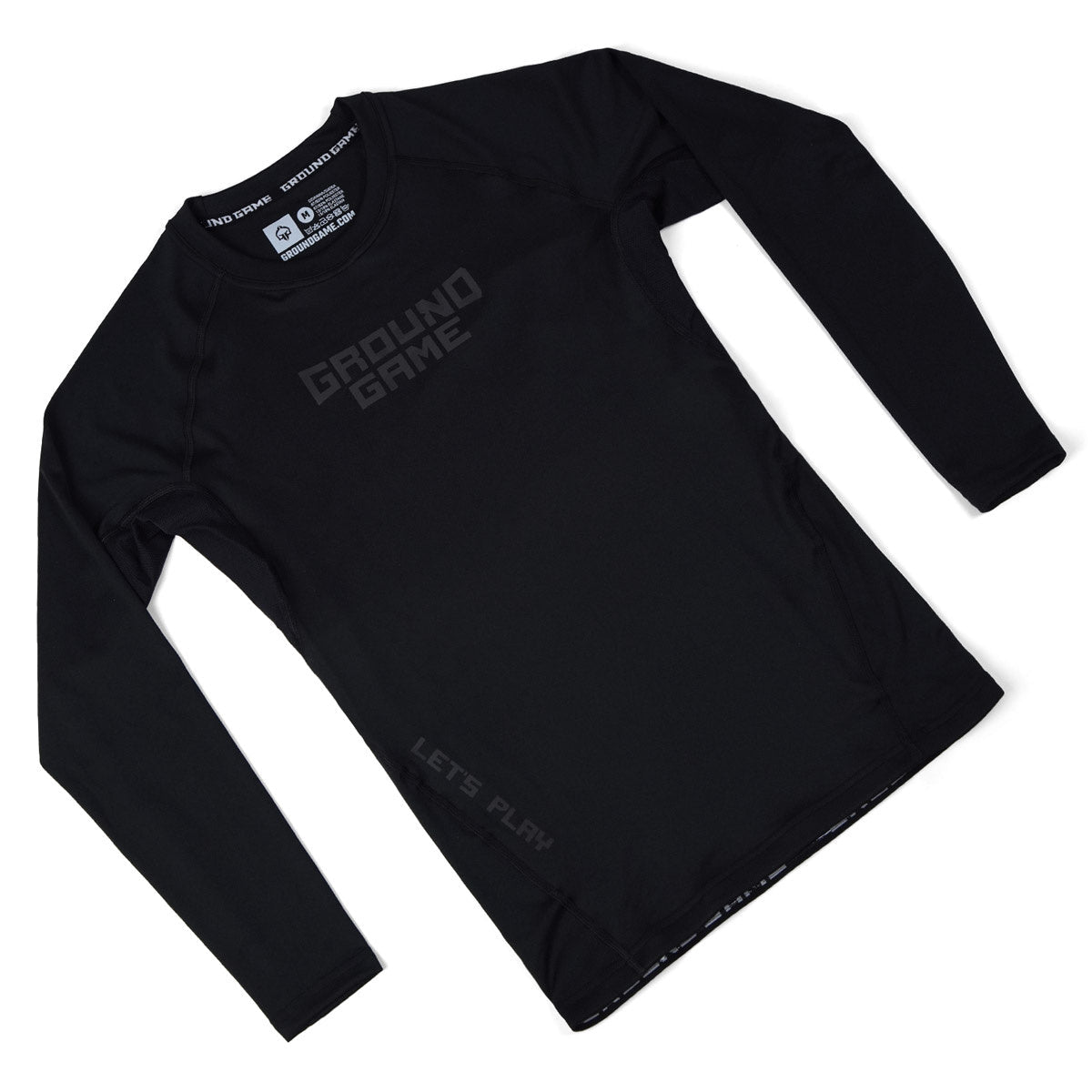 Rashguard Athletic Shadow Black s dlouhým rukávem