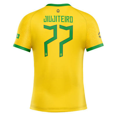 Rashguard Brazil Football s krátkým rukávem