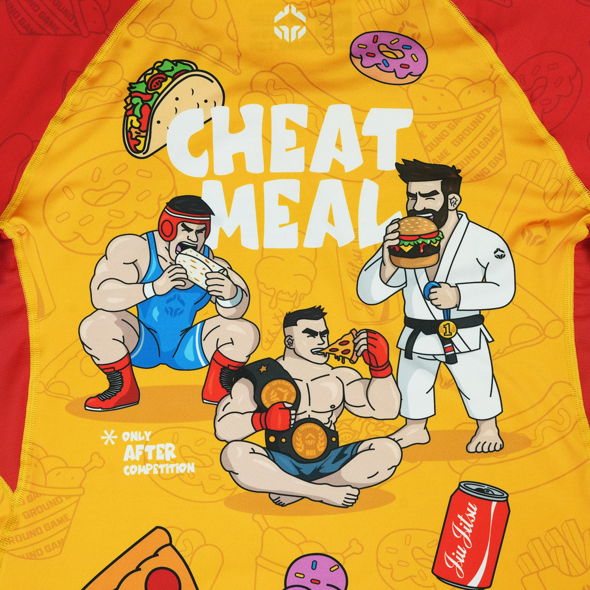 Rashguard Cheat Meal s krátkým rukávem