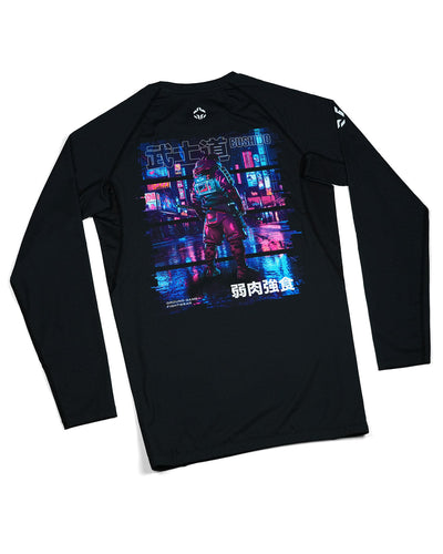 Rashguard Cyber Samurai s dlouhým rukávem