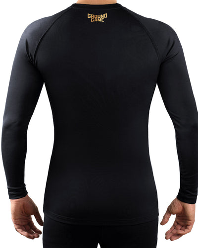 Rashguard Essential Gold s dlouhým rukávem